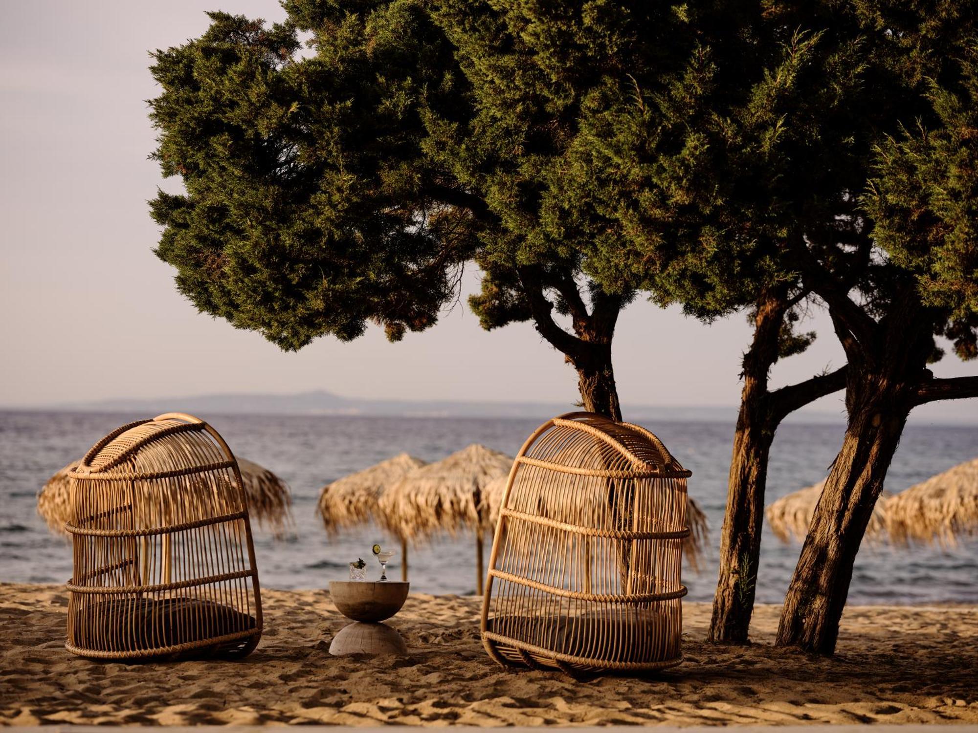Cove Paros Hotel เนาซา ภายนอก รูปภาพ