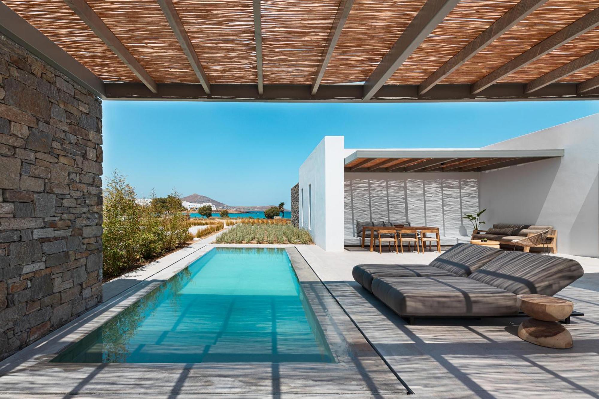 Cove Paros Hotel เนาซา ภายนอก รูปภาพ